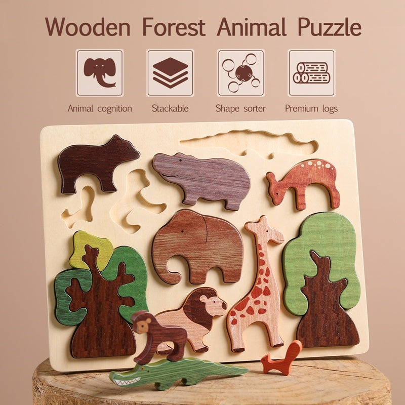 Wild Wonders Puzzle - A Learning Gift