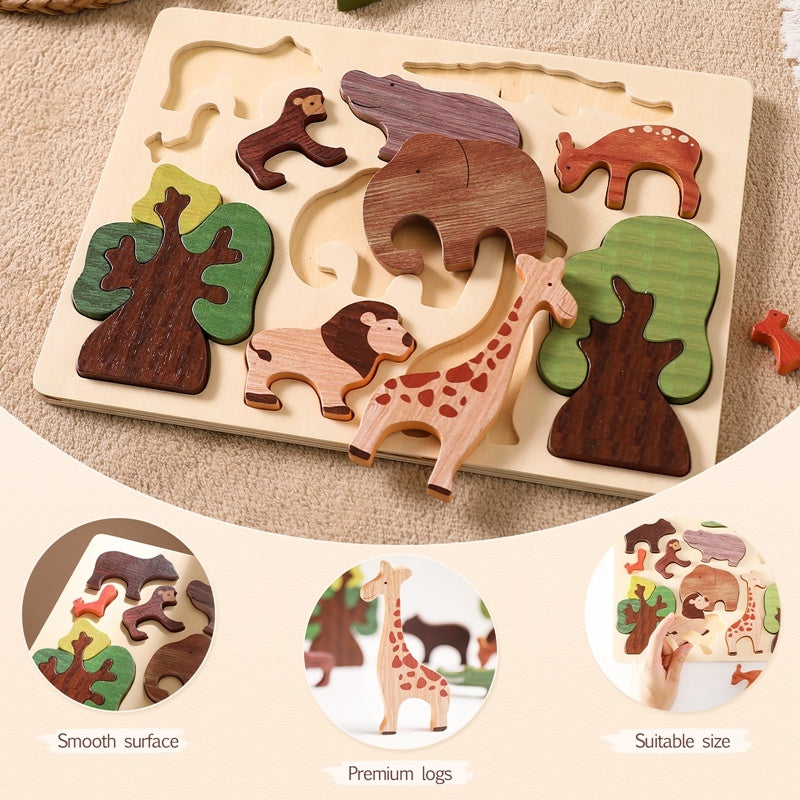 Wild Wonders Puzzle - A Learning Gift